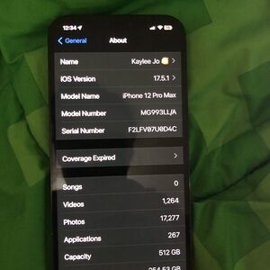 iPhone 12 Pro Max 512gb Unlocked